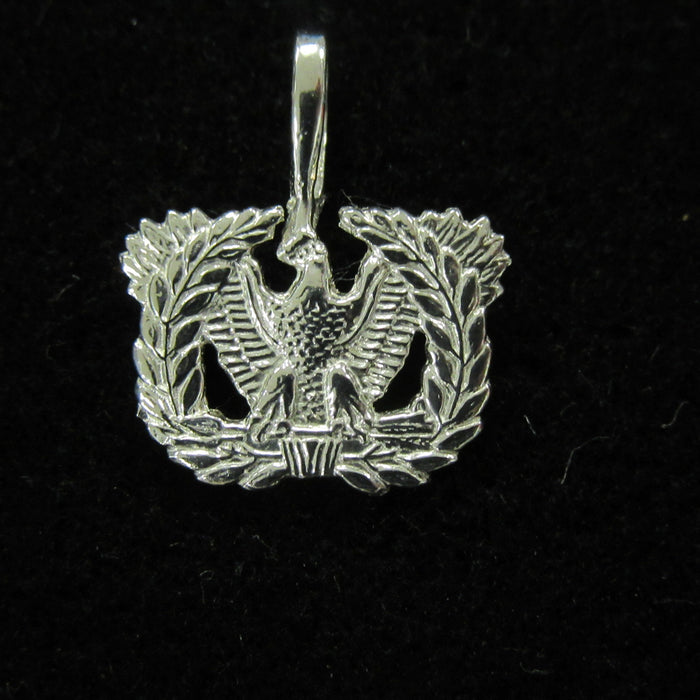 1" Warrant Officer Insignia Sterling Silver Pendant