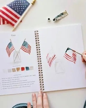 Americana Watercolor Workbook