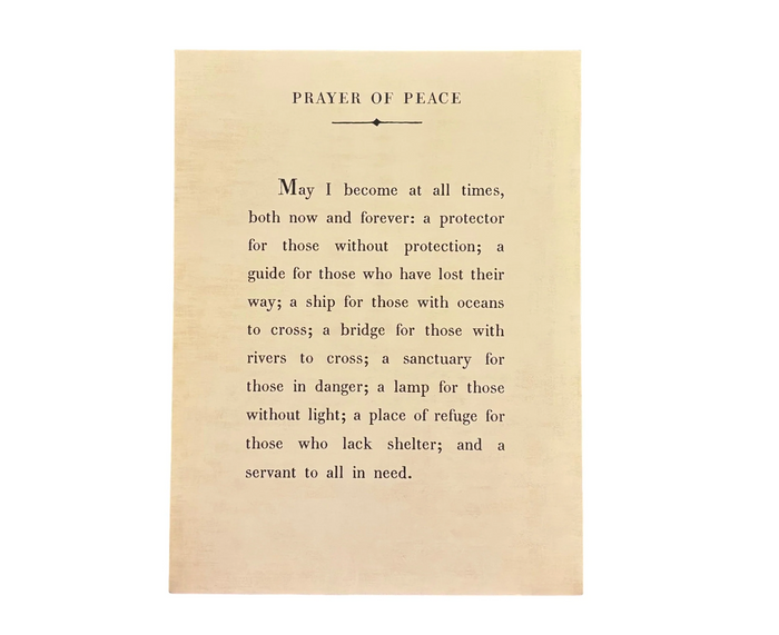 Prayer of Peace
