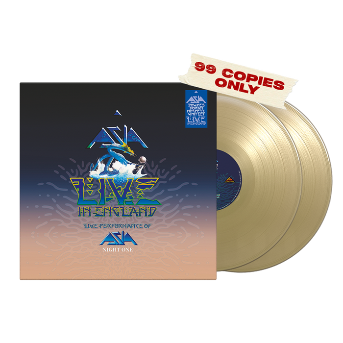 Asia - Live In England - Gold 2LP