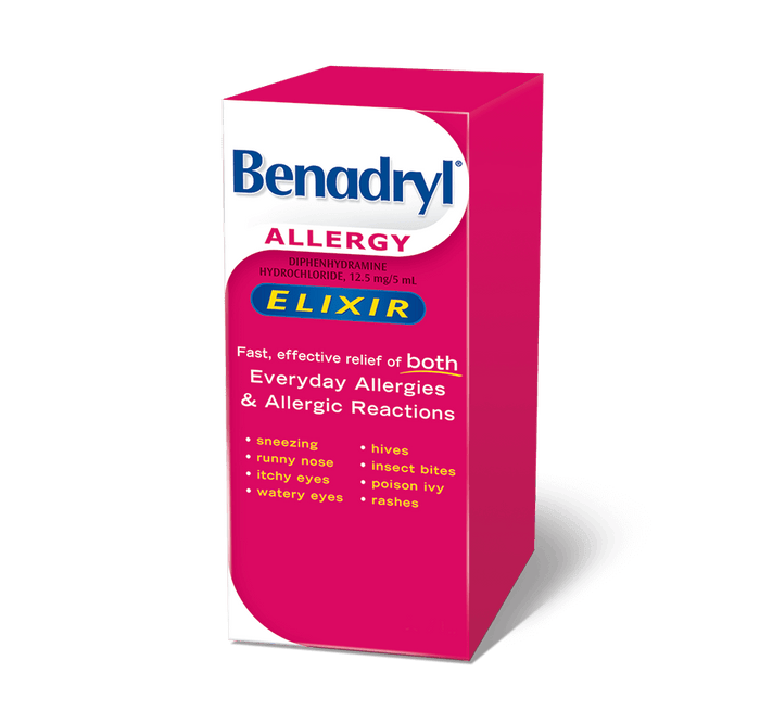 Benadryl®: Allergy Liquid Elixir