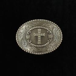 Blazin Roxx Scrolled Belt Buckle