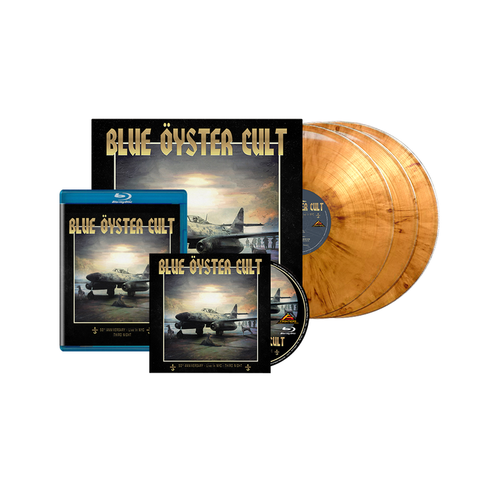 Blue Oyster Cult - 50th Anniversary Live - Third Night - 2CD/DVD + BluRay + 3LP (Orange Marble)