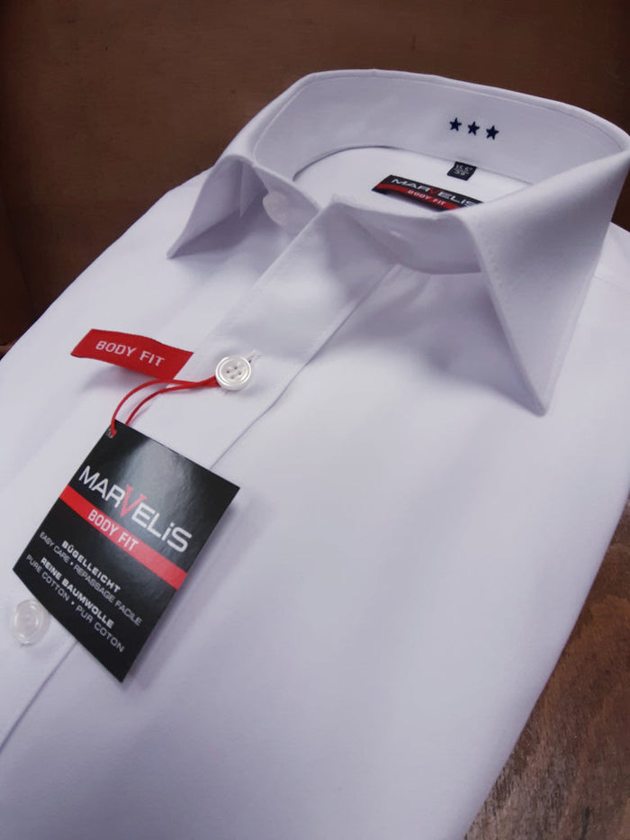 Body Fit Shirt in White