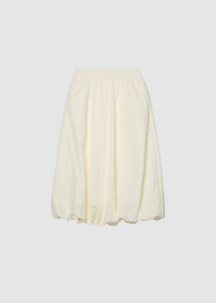 BUBBLE MIDI SKIRT