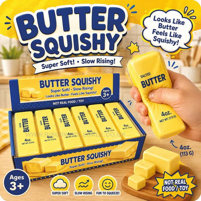 Butter bar squishy toy 4oz