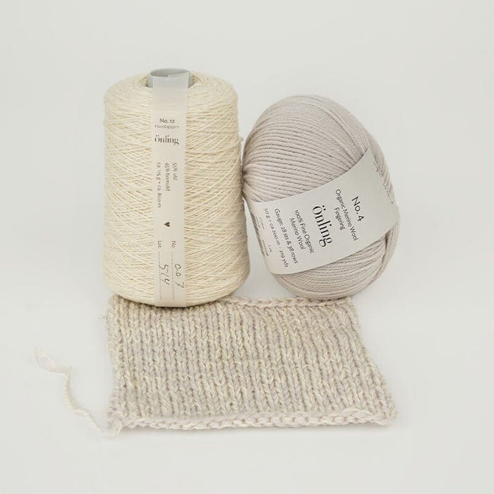Easy Peasy Rose Sweater, No 4 + 12 knitting kit