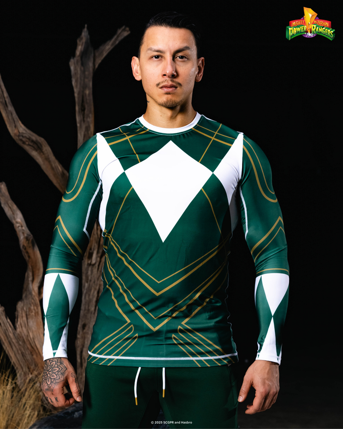 Green Ranger Compression Long Sleeve