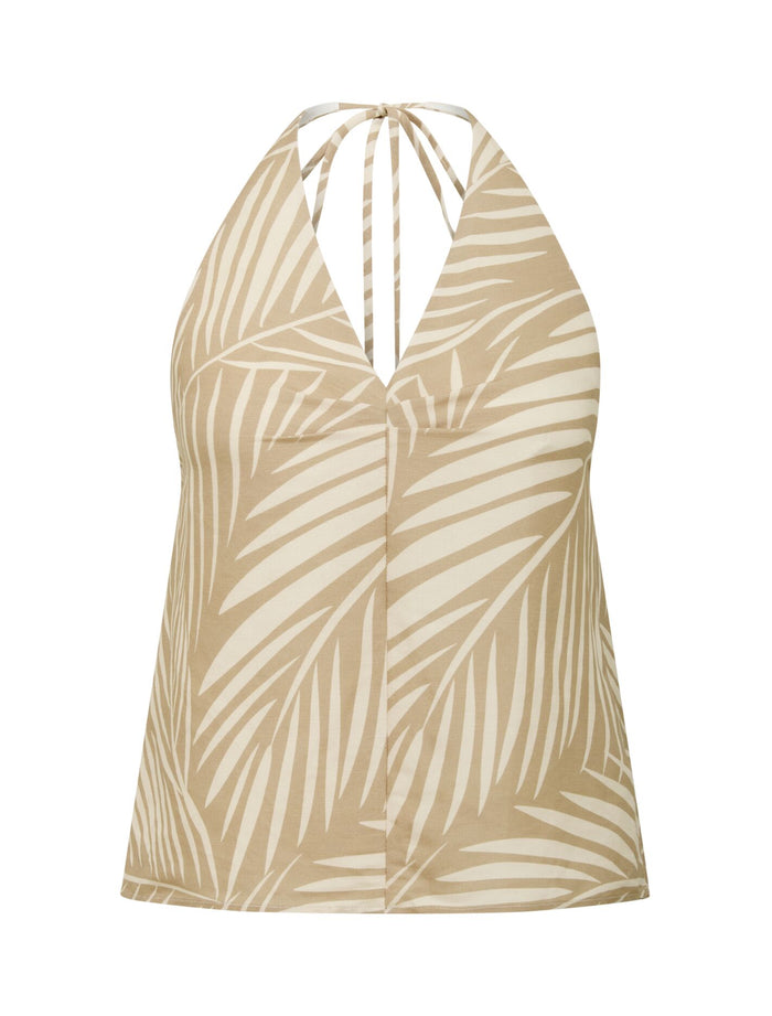 Harper Scoop Halter Top Forever New
