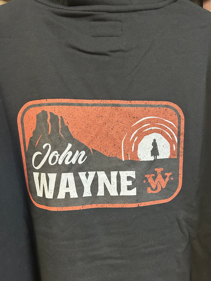 Hooey John Wayne Logo in Black/Red/White