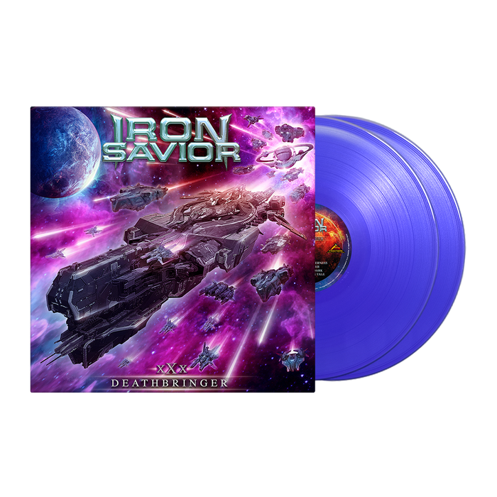 Iron Savior - Deathbringer - Blue Transparent 2LP