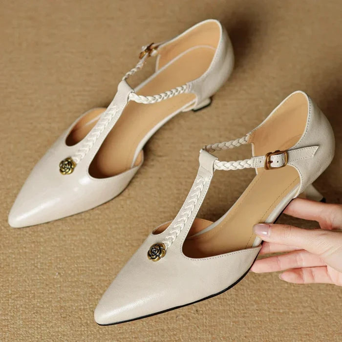 Kathy | Elegant Vegan Leather Sandals