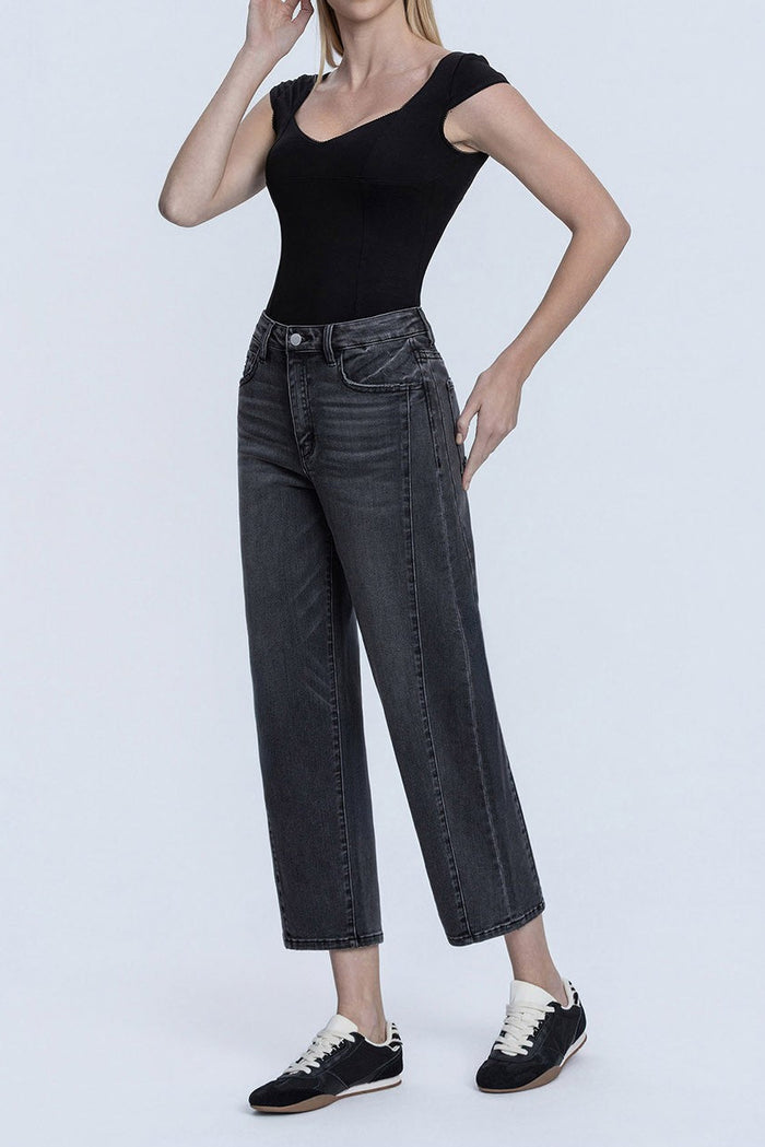 Kayla Super High Rise Barrel Jean