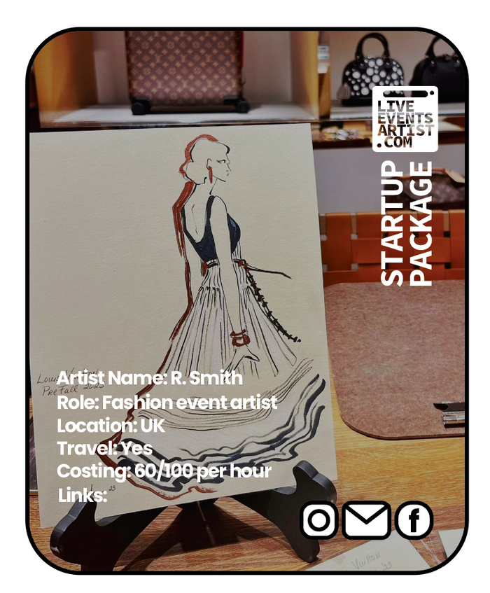 Live Events Artist - Start Up Package