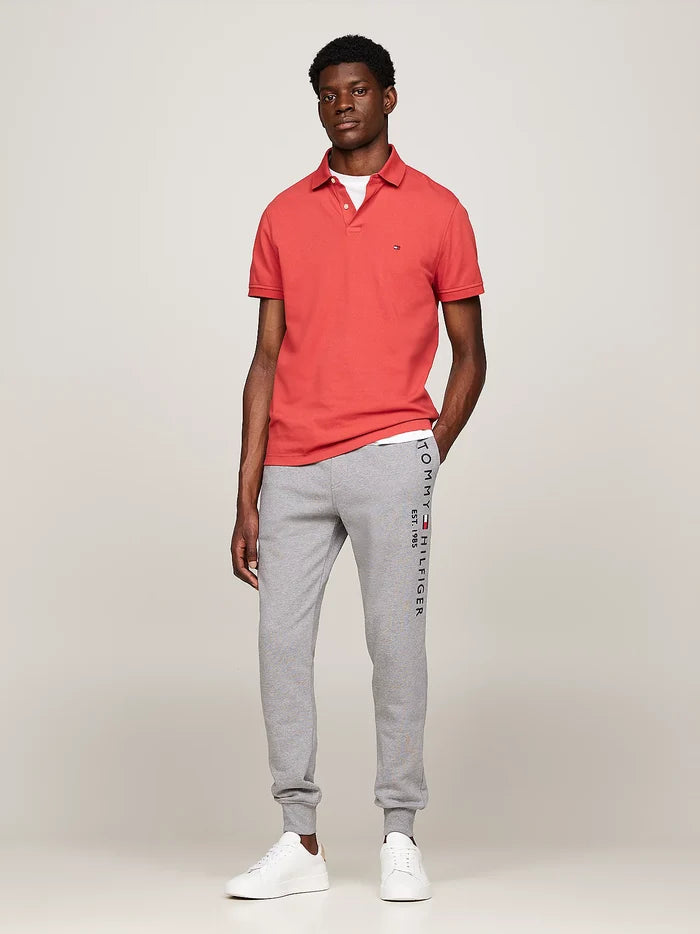 Logo Cuffed Joggers in Grey