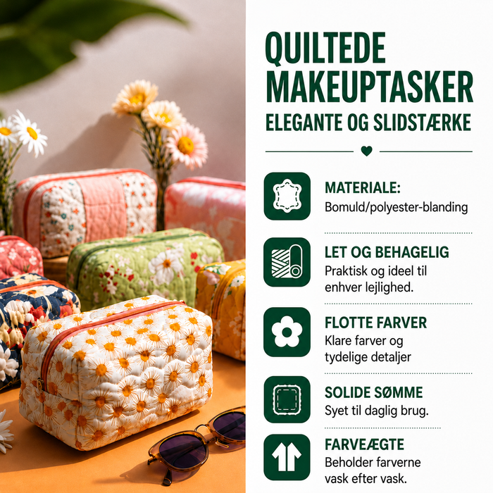 Makeuptaske Hane i Efterårsfarver