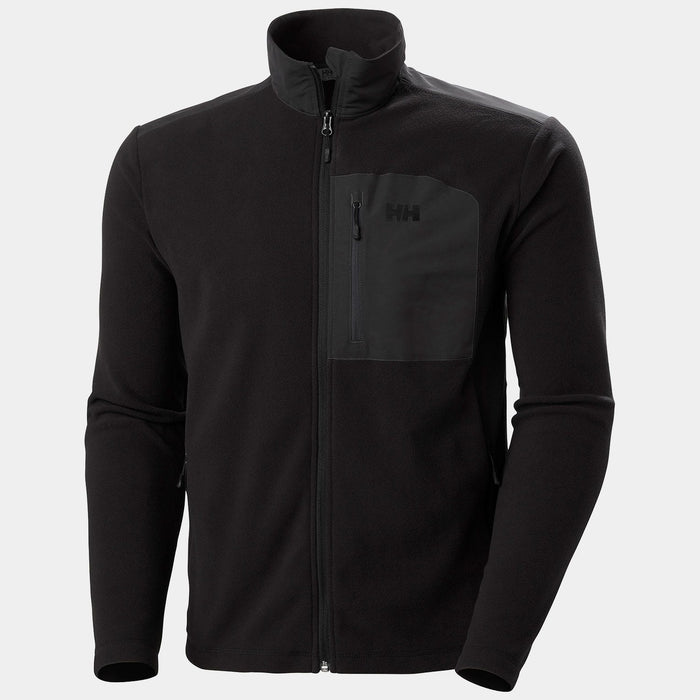 Men's Daybreaker Block Microfleece Jacket in Black