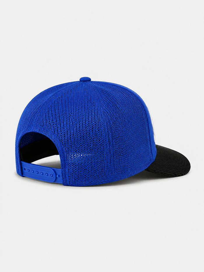 MUKA 'Rare Breed' Corduroy Snapback Hat in Royal/Black