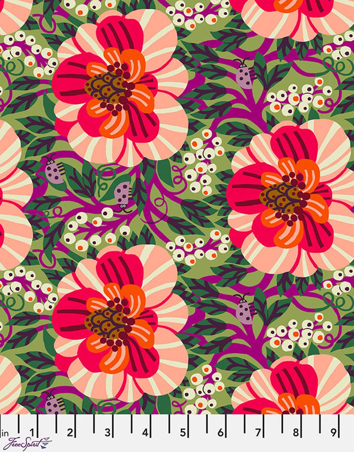 Muswell Hill Cotton Fabric, The City of Dreams by Monika Forsberg