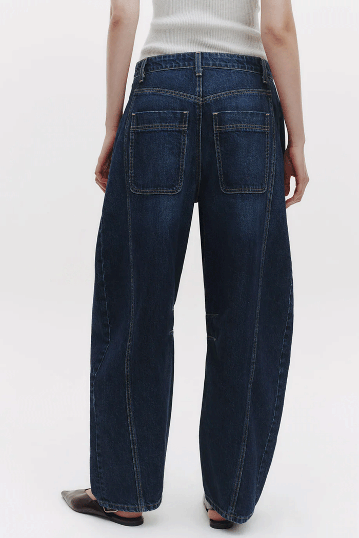 New Barrel Jean - Dark Wash
