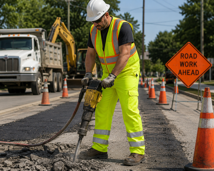 Portwest Hi-Vis Service Pants