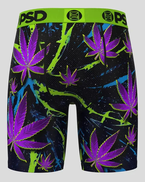 PSD 'WF Chronic' boxers in multi-color design, featuring bold graphics and comfortable fit, part of PSD Underwear accessories collection.