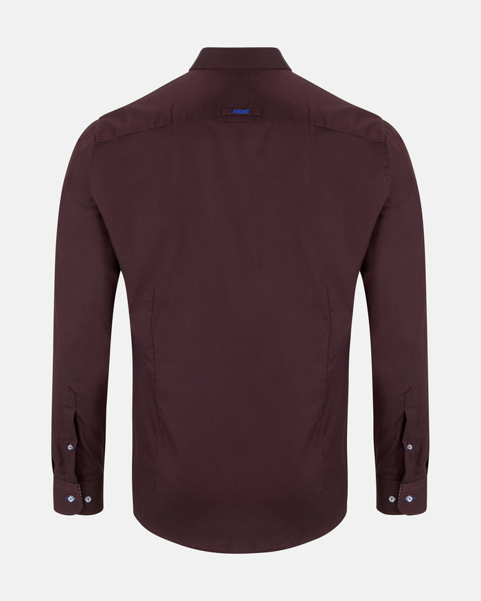 Rhine Shirt in Burgendy