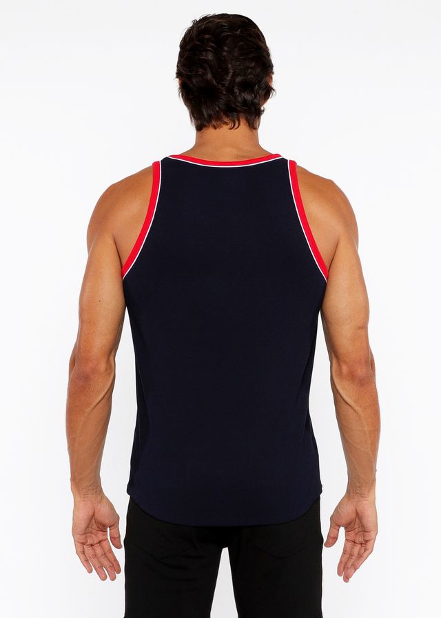 RIB STRETCH RINGER TANK W/ PIPING DETAIL