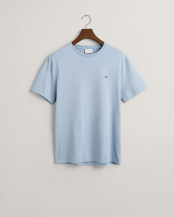 Shield T-Shirt in Dove Blue