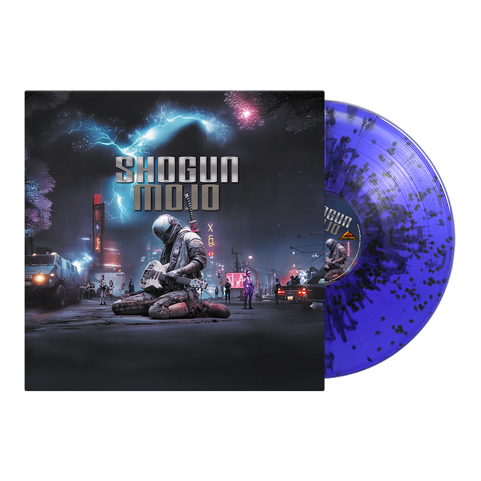 Shogun Mojo - Shogun Mojo - Blue Black Splatter LP