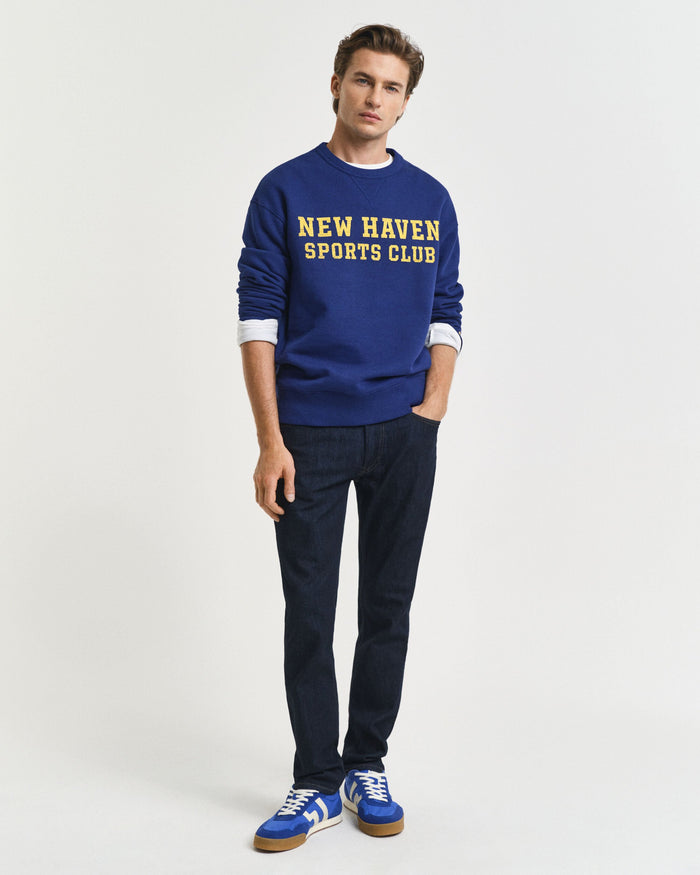 Slim Fit Jeans in Dark Blue