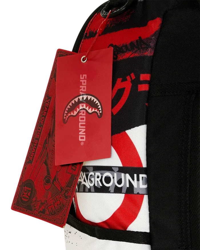 Sprayground Archive Legacy 16th Edition backpack with bold graphic design and durable straps, accessory for everyday use.