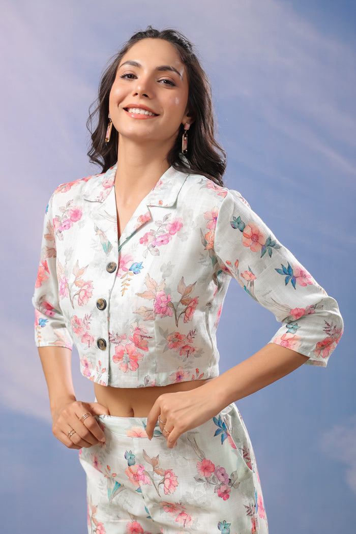 Spring Whisper Cotton Co-ord Set