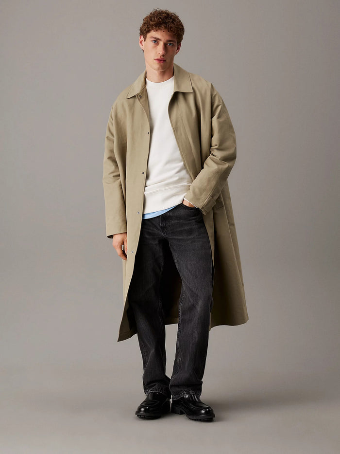 Terry Badge Sweatshirt in Tofu