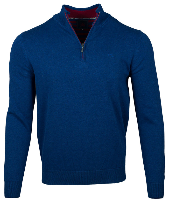 Tory 1/4 Zip in Ink