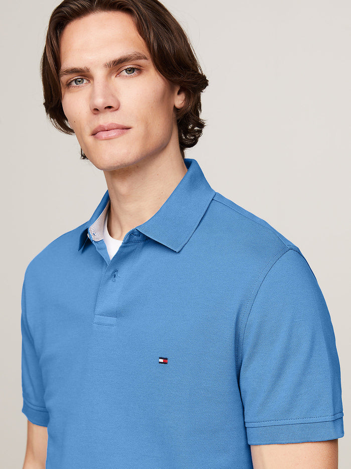 1985 Pique Polo in Blue Spell
