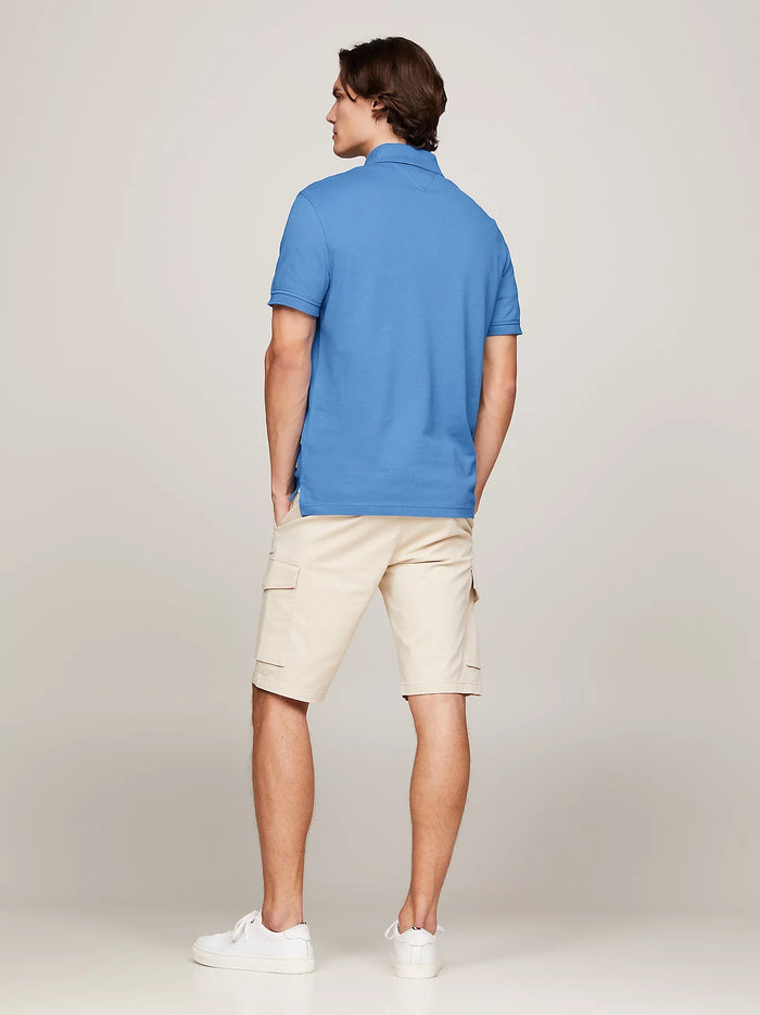 1985 Pique Polo in Blue Spell