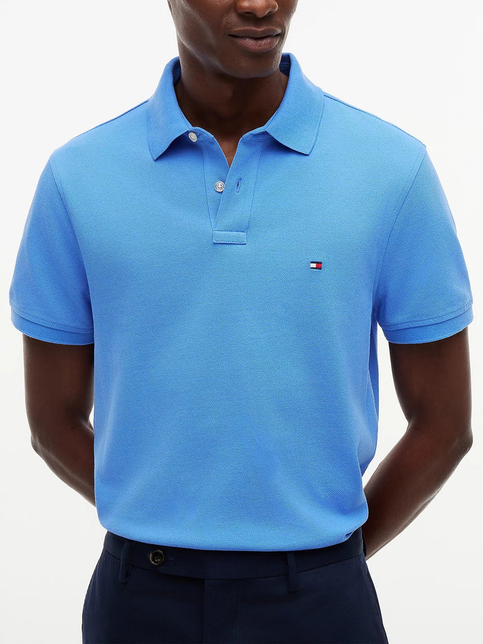 1985 Pique Polo in Blue Spell