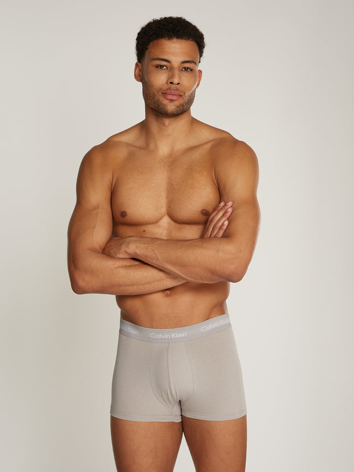 3 Pack Low Rise Trunks in Black