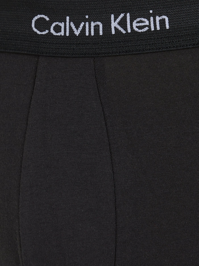 3 Pack Low Rise Trunks in Black