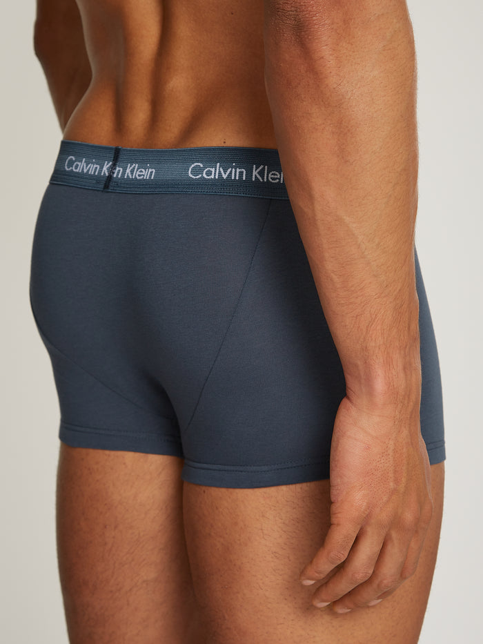3 Pack Low Rise Trunks in Black