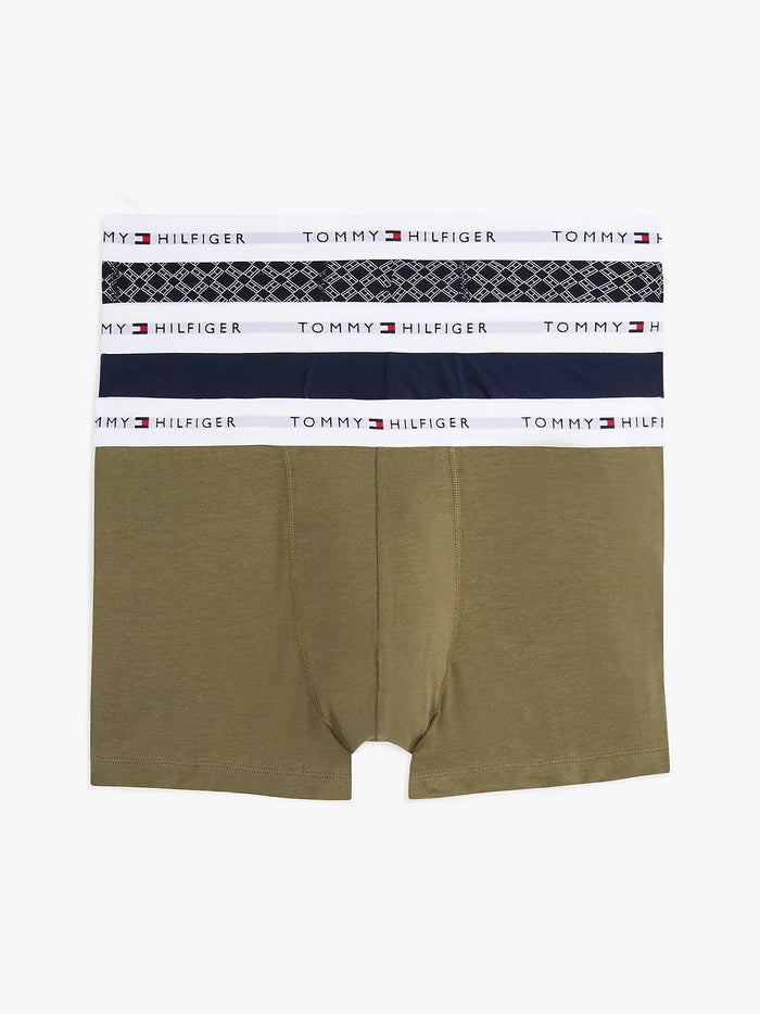 3-Pack Print Trunks in Flag Deo