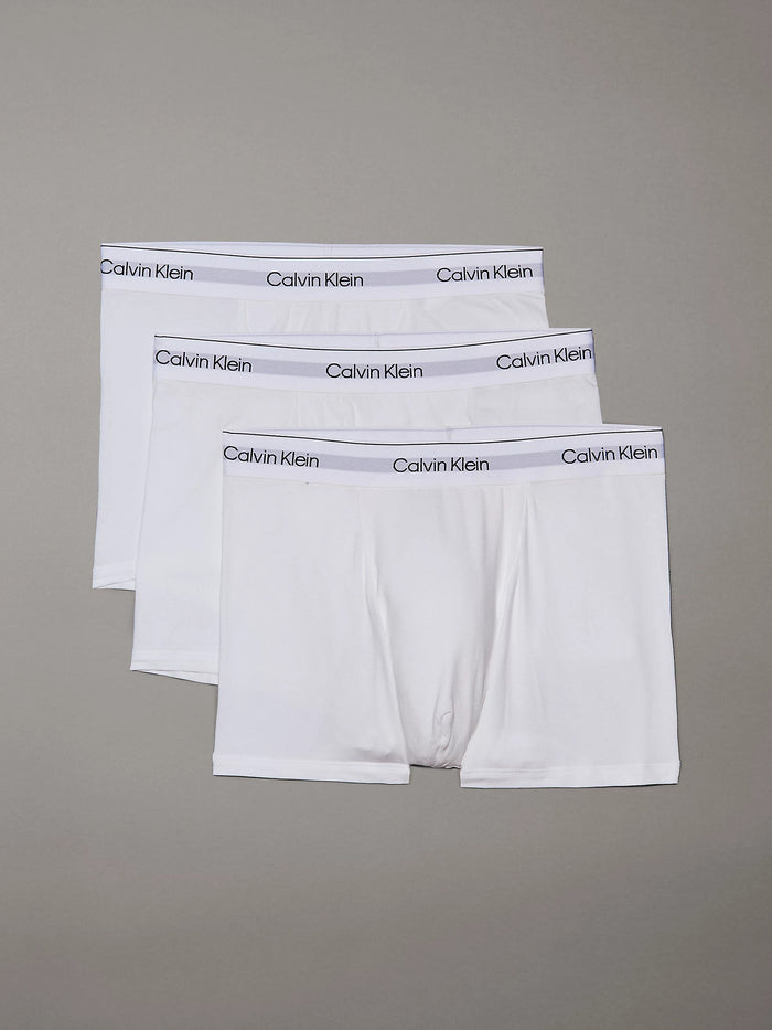 3 Pack Relaxed Dart Trunks in White