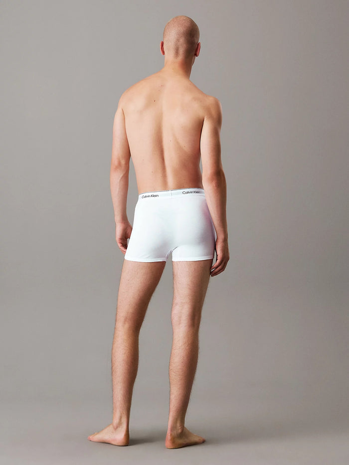 3 Pack Relaxed Dart Trunks in White