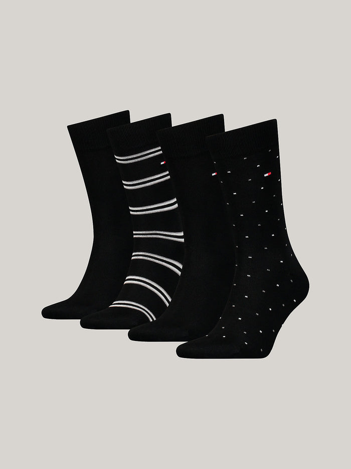 4-Pack Classics Socks Gift Box in Black