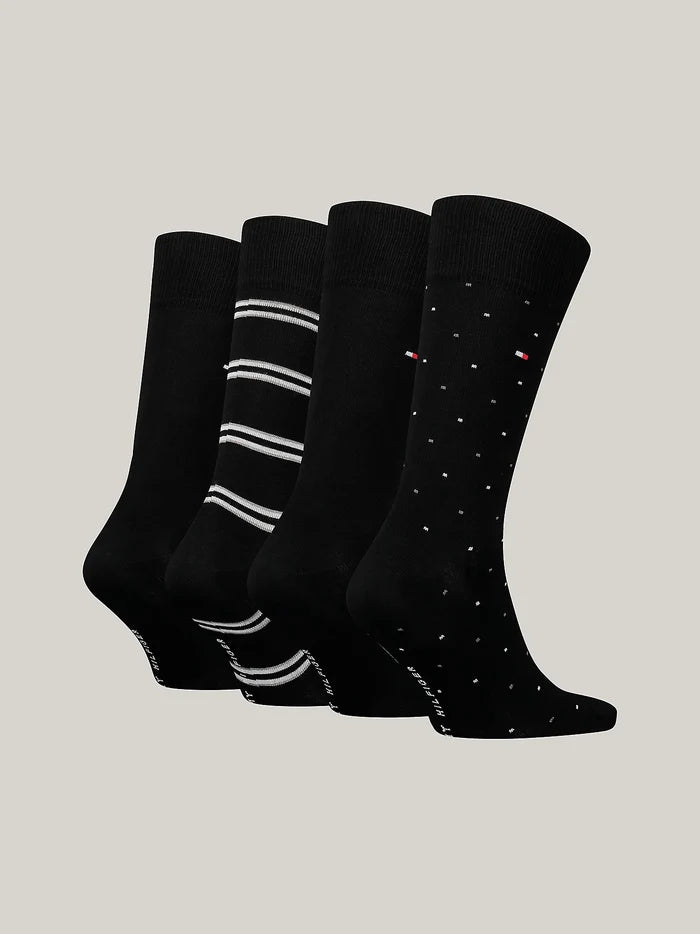 4-Pack Classics Socks Gift Box in Navy