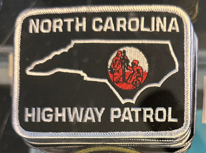 Patch - Velcro Black and Silver