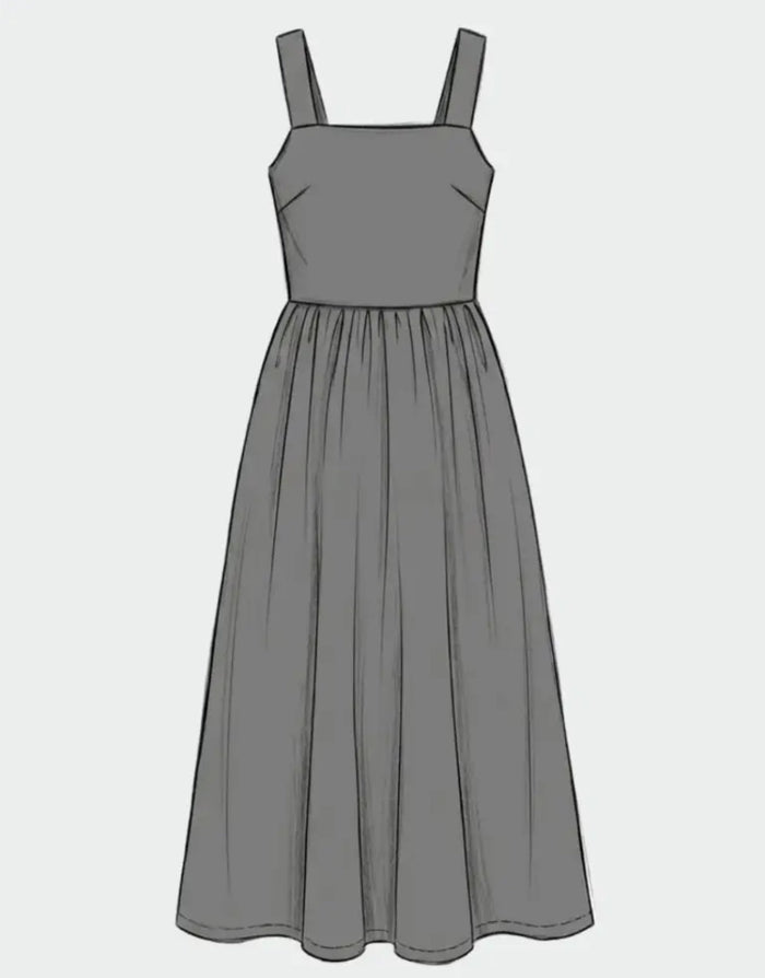 Alessia Dress Paper Sewing Pattern, Ciao Patterns