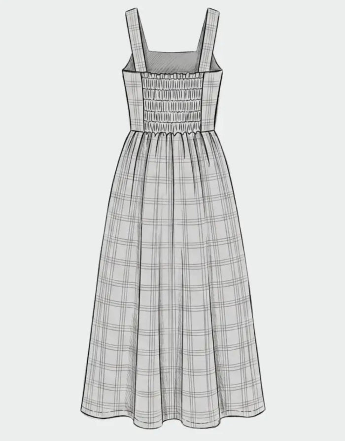 Alessia Dress Paper Sewing Pattern, Ciao Patterns
