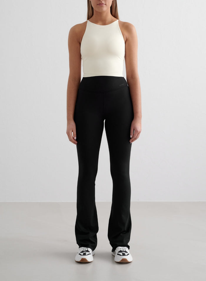 Almond White Sense Halter Bralette